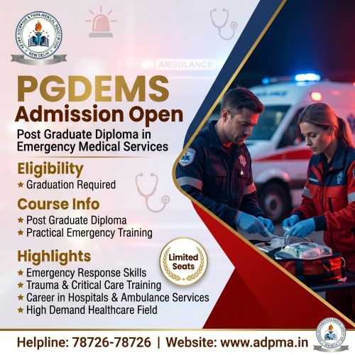 Why Choose PGDEMS? Emergency Medical Services Career Scope & Salary